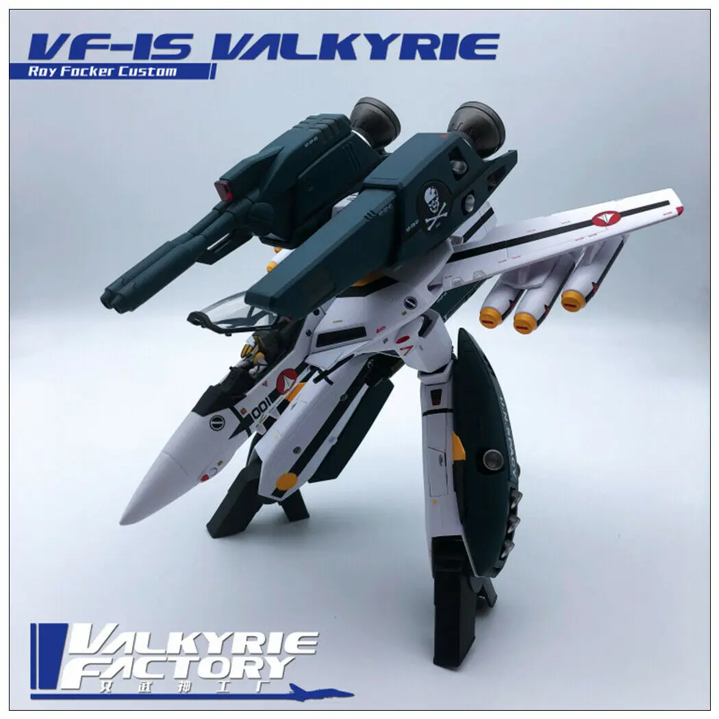 Новая фабрика валькири 1/60 Macross ARCADIA VF-1S Roy Focker все окрашенные ко