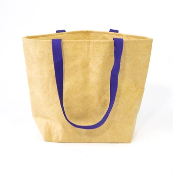 

Soft Dupont Paper Bag Large Capacity Women Shopping Bag Casual Waterproof Ladies One Shoulder Tote Bags