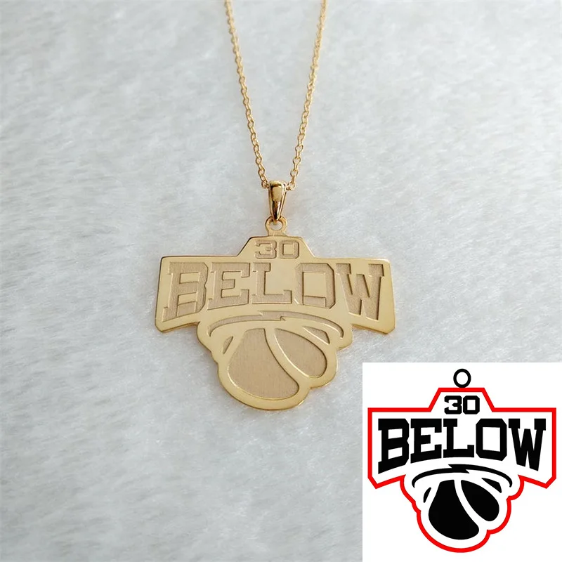 Personalized Custom Brand Logo Necklaces Pendants Chain Stainles Steel Engraved Picture Handwritten Letter Name Jewelry Gift | Украшения и