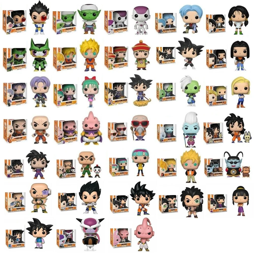 FUNKO POP Новое поступление виниловая экшн-фигурка Вегета ГОКу с тематикой дракона