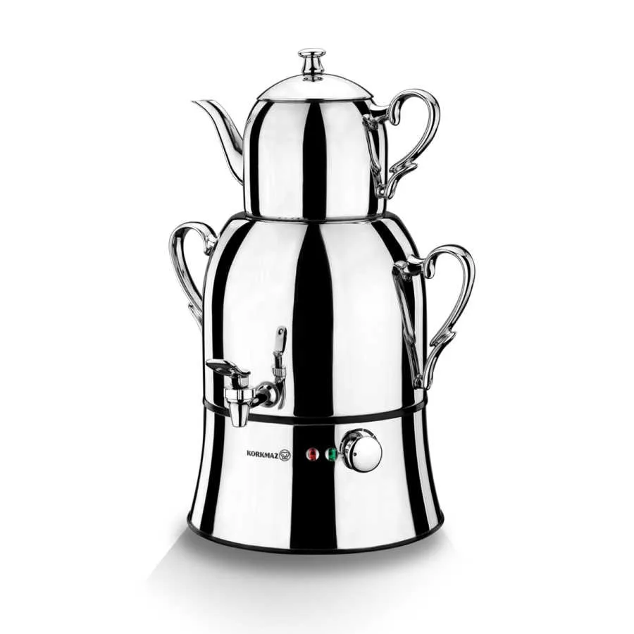 МАЗ накноста Mega Inox 4 lt/хром Электрический английский чайник самовар A334 | Бытовая