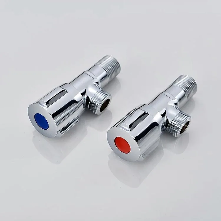 

Manufacturers Wholesale 304 Stainless Steel Triangle Valve Faucet Angle Valve Hot And Cold General Angle Valve Chamber Pot Water