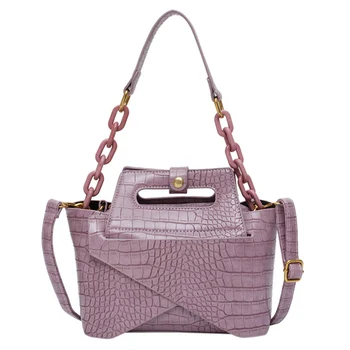 

Quality Aligator Pattern Leather Crossbody Bag For Women Designer Small Handbag Chain Shoulder Messenger Bag Mini Purse Hand Bag