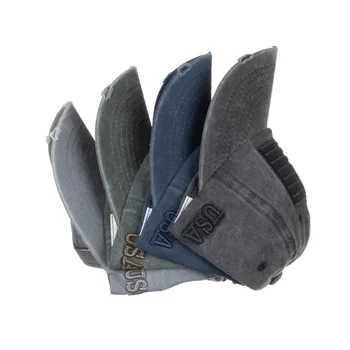 Washed Distressed Baseball Caps USA Flag Embroidery Hat Unisex Outdoor America Embroidery Patriotic Caps 6