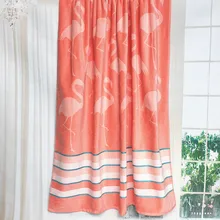 Пляжное полотенце европейский и американский стиль Фламинго крашеная пряжа жаккард очень большой толстый Чистый хлопок пляжное банное полотенце 180X105