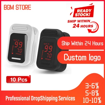

Yongrow Medical Wholes 10Pcs/Lot Pulse Oximeter Portable Finger Pulse Oximeter LED Oximeter Blood Oxygen Saturation Monitor