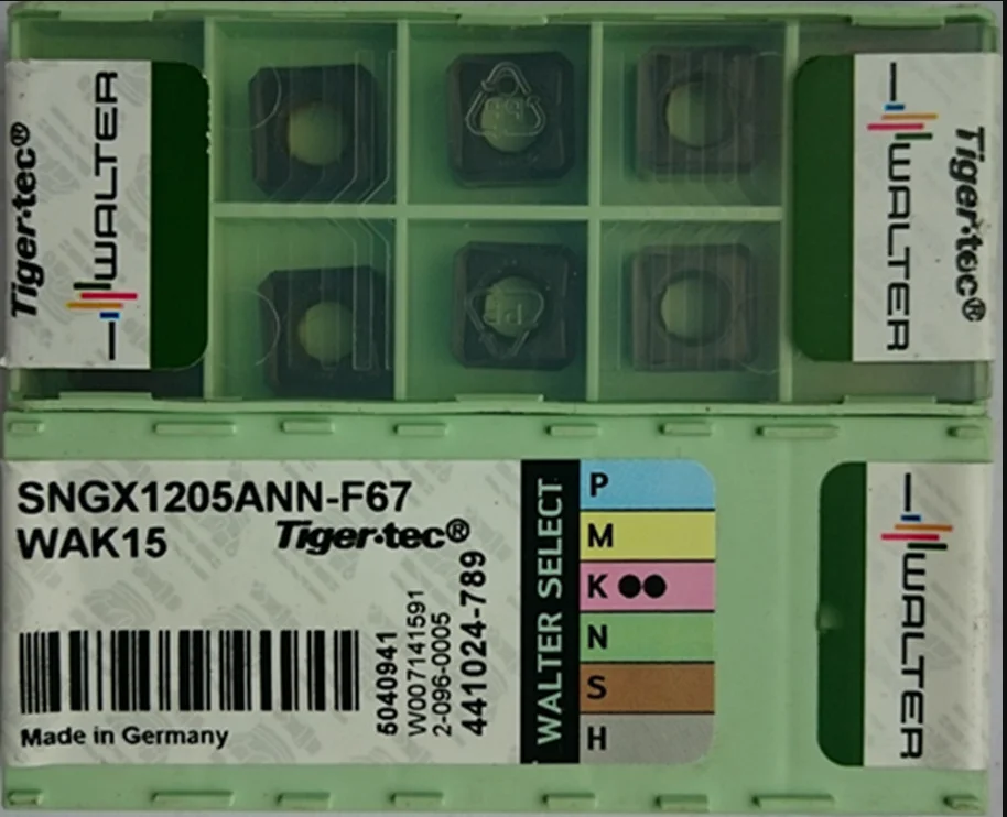 10 шт. Карбид WALTER вставки SNGX1205ANN-F67 WAK15