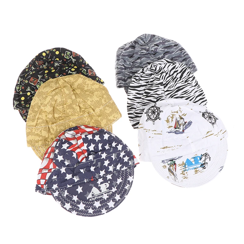 

Elastic Welding Hat Sweat Absorption Welders Welding Protective Hat Cap Flame Resistant Head Full Protection Hoods Safety Cap