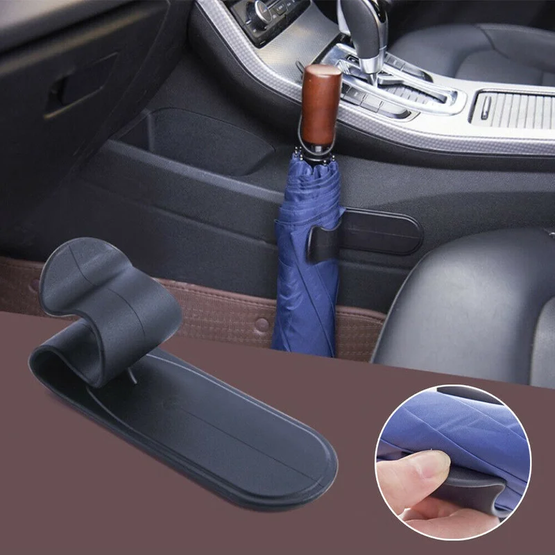 

1pcs Car Umbrella Holder Hook Multi HolderHanger Auto Seat Clip Fastener Rack Multifunction Car Umbrella Hook Holder Universal