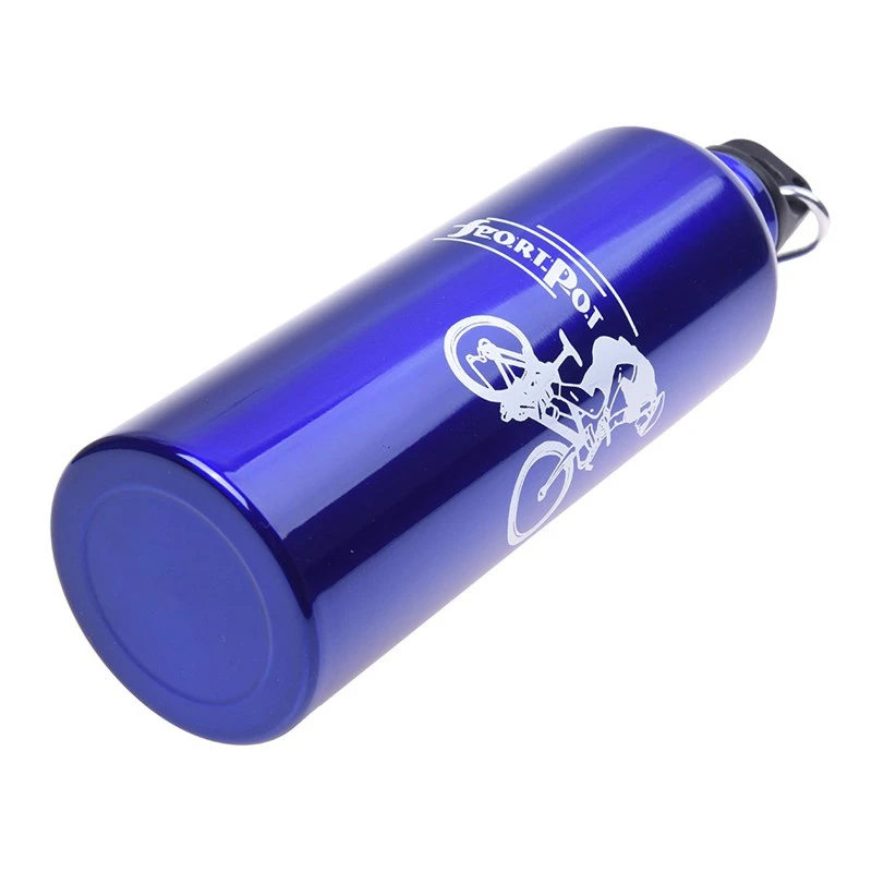 750ml Water Bottle Sporty Aluminum Bicycle