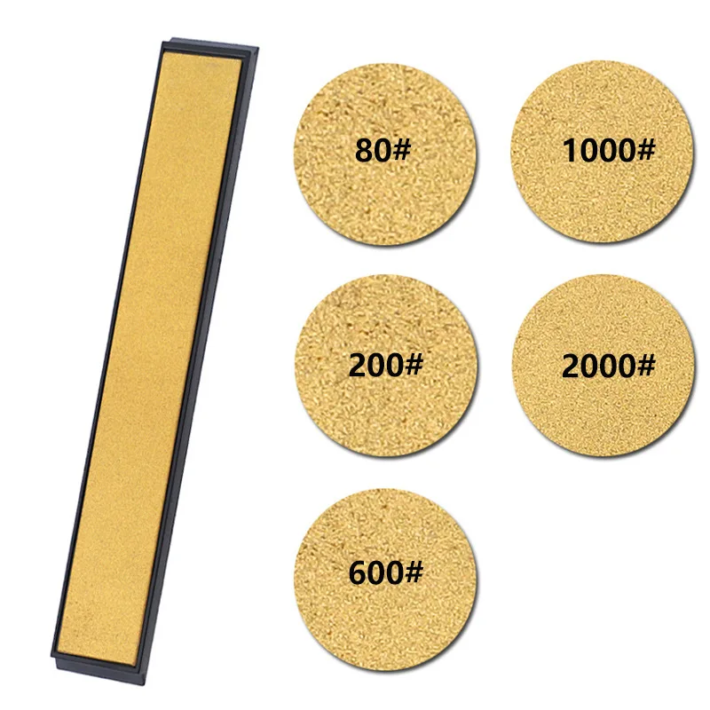 New 80#~2000# Grits Emery Grindstone 160*23*8mm Abrasive Materials For Hand Tools/Kitchen Tools Knife Polishing sharpener