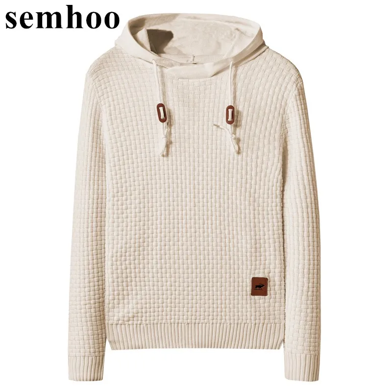 

men's sweatershirt with hood fashion winter autumn spring new fashion pullover long sleeves solid color warm clothes