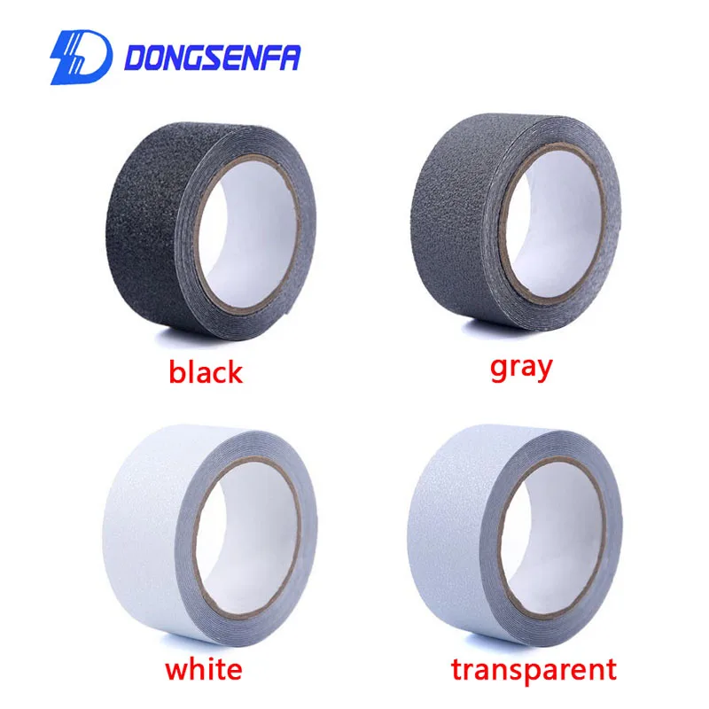 

DONGSENFA PEVA Anti Slip Tape Waterproof Bath Grip Shower Tape Stair Treads Outdoor Bathroom Steps Anti Slip Tape