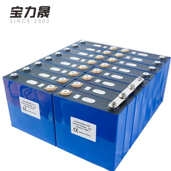 

GRADE A 16PCS 3.2V 135Ah lifepo4 batteries Lithium Iron Phosphate Cell solar 24V 48V150Ah cells not 120Ah 150Ah EU US TAX FREE