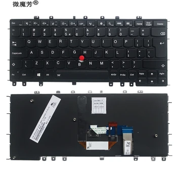 

New laptop keyboard FOR LENOVO ThinkPad Yoga S1 Yoga 12 S240 Keyboard Backlit Backlight 04Y2620