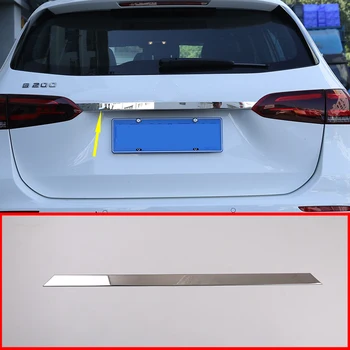 

304 Stainless Steel Bright Silver Rear Tail Lid Strips Trim For Mercedes Benz B Class W247 B200 2020 Accessories