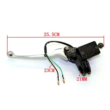 

Brake Master Cylinder Rear Brake Lever Brake Left side Light Switch For GY6 50cc 150cc chinese motorcycle ATV GO-Kart Scooter