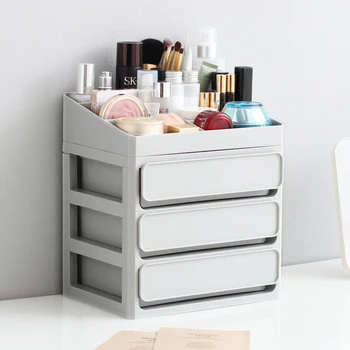 

Multi-Layer Cosmetic Drawers Storage Box Large Capacity Sundry Container Jewelry Case Multifunction Desktop Organization