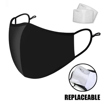 

PM2.5 Mask Anti Pollution Dust Respirator Washable Reusable Masks Unisex Cotton Mouth Muffle Allergy Asthma Travel Cycling Mask