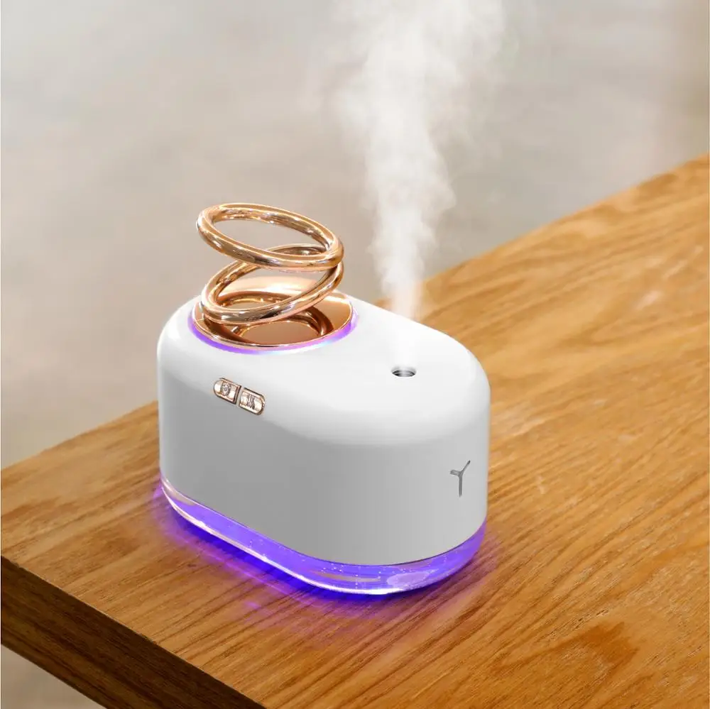 

Wireless air Humidifier 300ML 2000mAh Battery Rechargeable USB Portable Humidificador Aromatherapy Diffuser Mist Maker Fogger