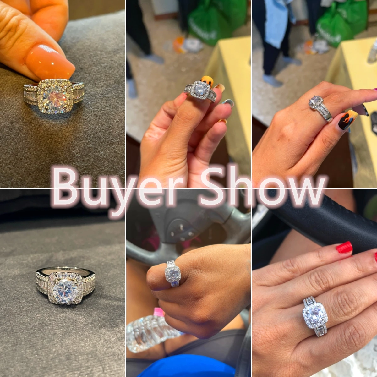 Engagement Rings Wedding Rings For Women Cubic Zirconia
