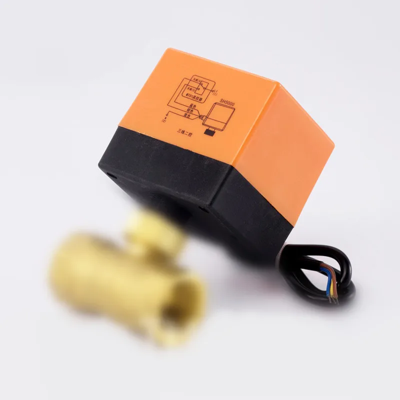 DN15/20/25 3 way motorized ball valve electric Three line two way control AC 220V LS'D Tool