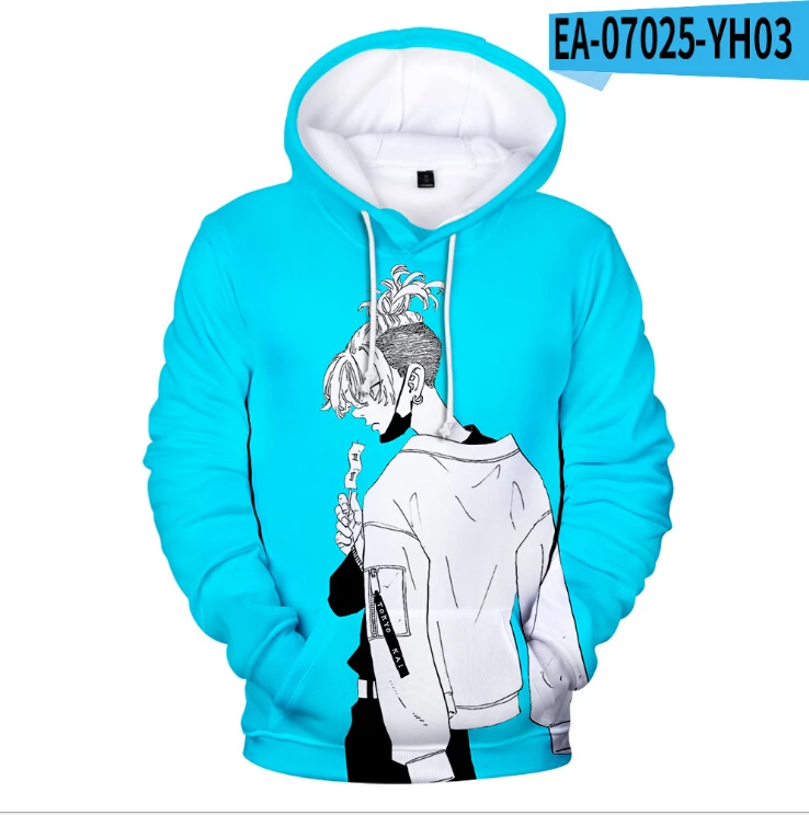 

Anime Comic Hoodies Manga Tokyo Revengers 3D Print Sweatshirts Men Women Fashion Streetwear Oversized Hoodie Tops Kids Tracksuit