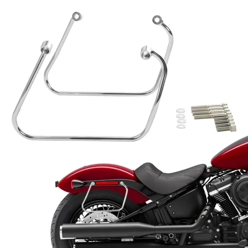 

Saddlebag Support Bracket Kit For Harley Softail Slim FLSL 2018-2021 Street Bob FXBB 2018-2020 FXBBS 2021-2023 FXST 2020-2023