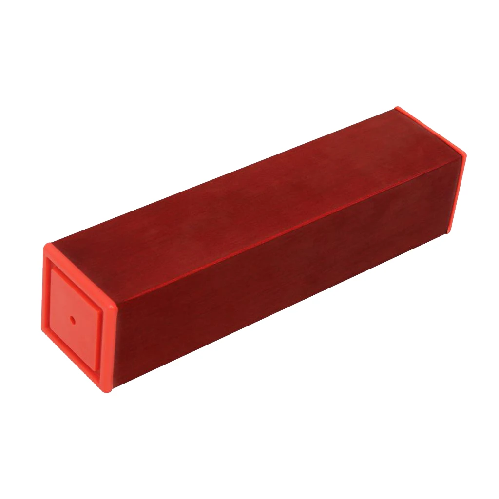 Red Wood Hand Shaker Rhythm Percussion Instrument Sand |