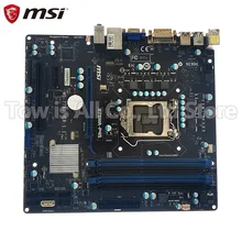 Msi B75MA-P45 lga 1155 ddr3 b75 usado desktop placa-mãe mainboard pc em vendas(China)