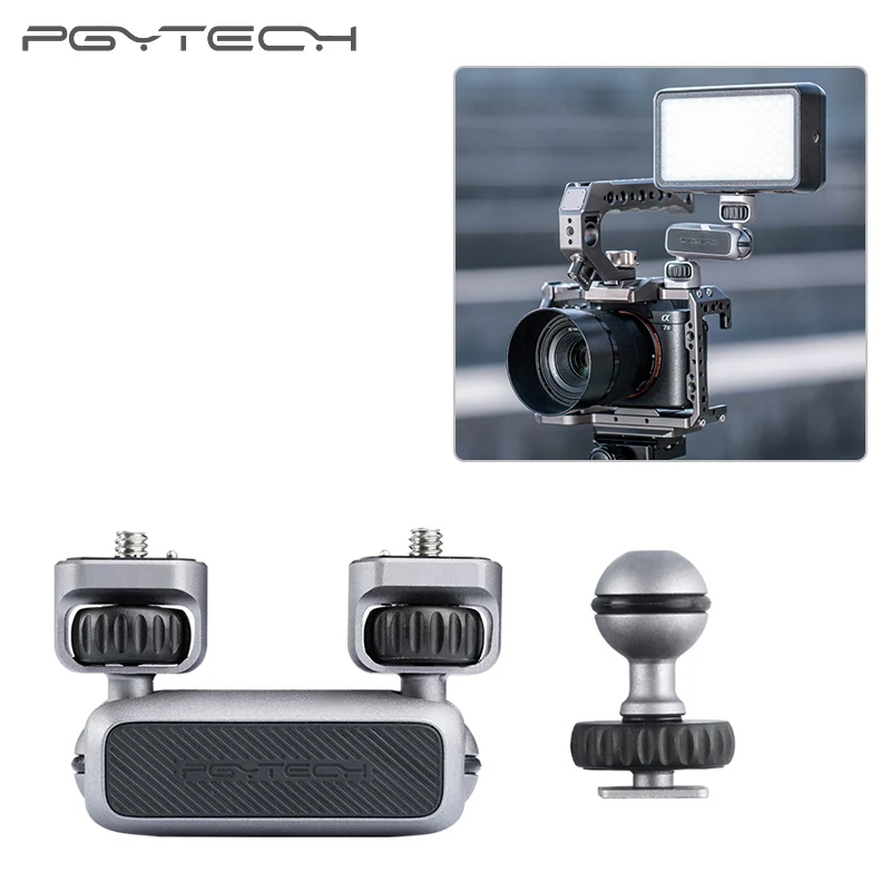 PGYTECH Magic Hand Monste Arm Gimbal Roll используемый со штативом фотография заполнясветильник