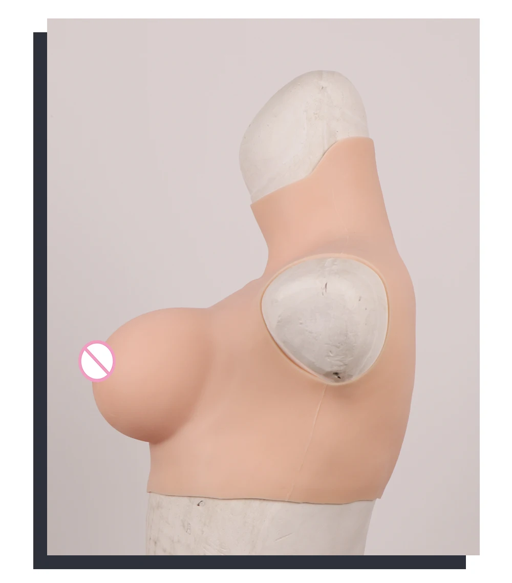 Upgrade Silicone Breast Form C Cup Fake False Boobs Mastectomy Transvestite Crossdresseing Tit For Crossdresser Drag Queen Sissy (7)