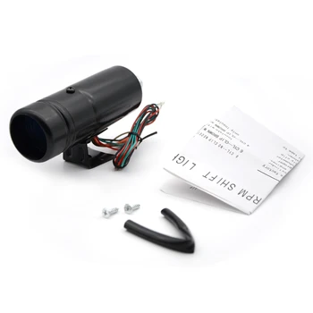 

Black RPM Shift Light 000 rPM Set Car Auto Adjustable Warning light Universal 1000-11