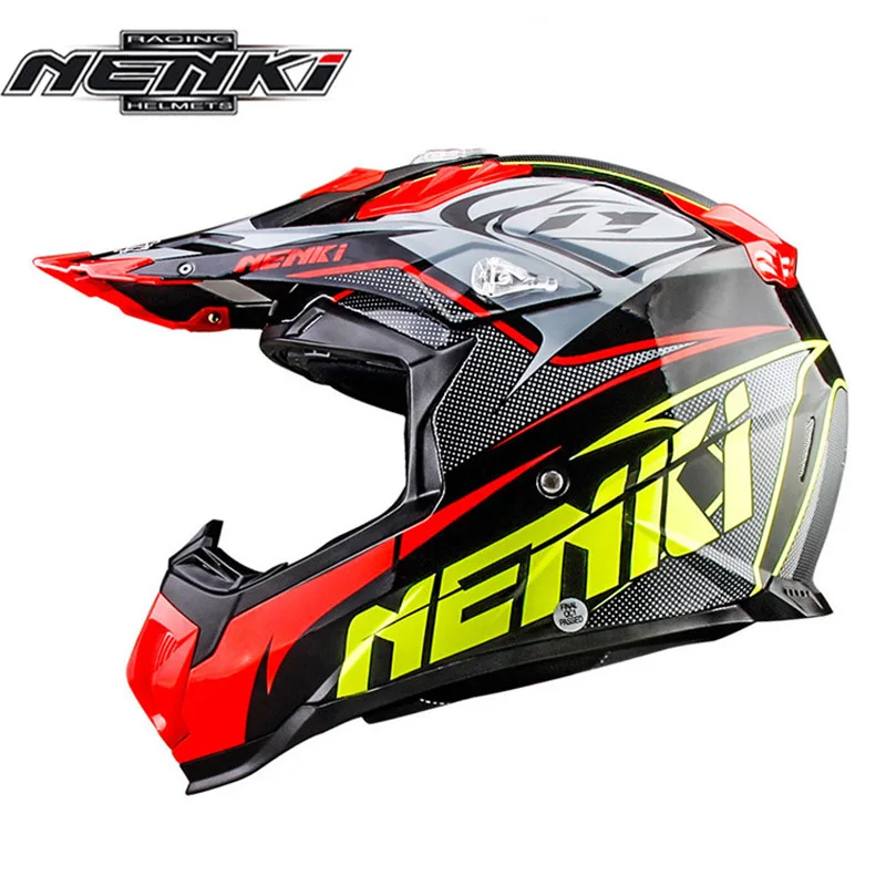 Шлем NENKI для мотокросса MX мотоциклетный шлем эндуро езды по бездорожью велосипед