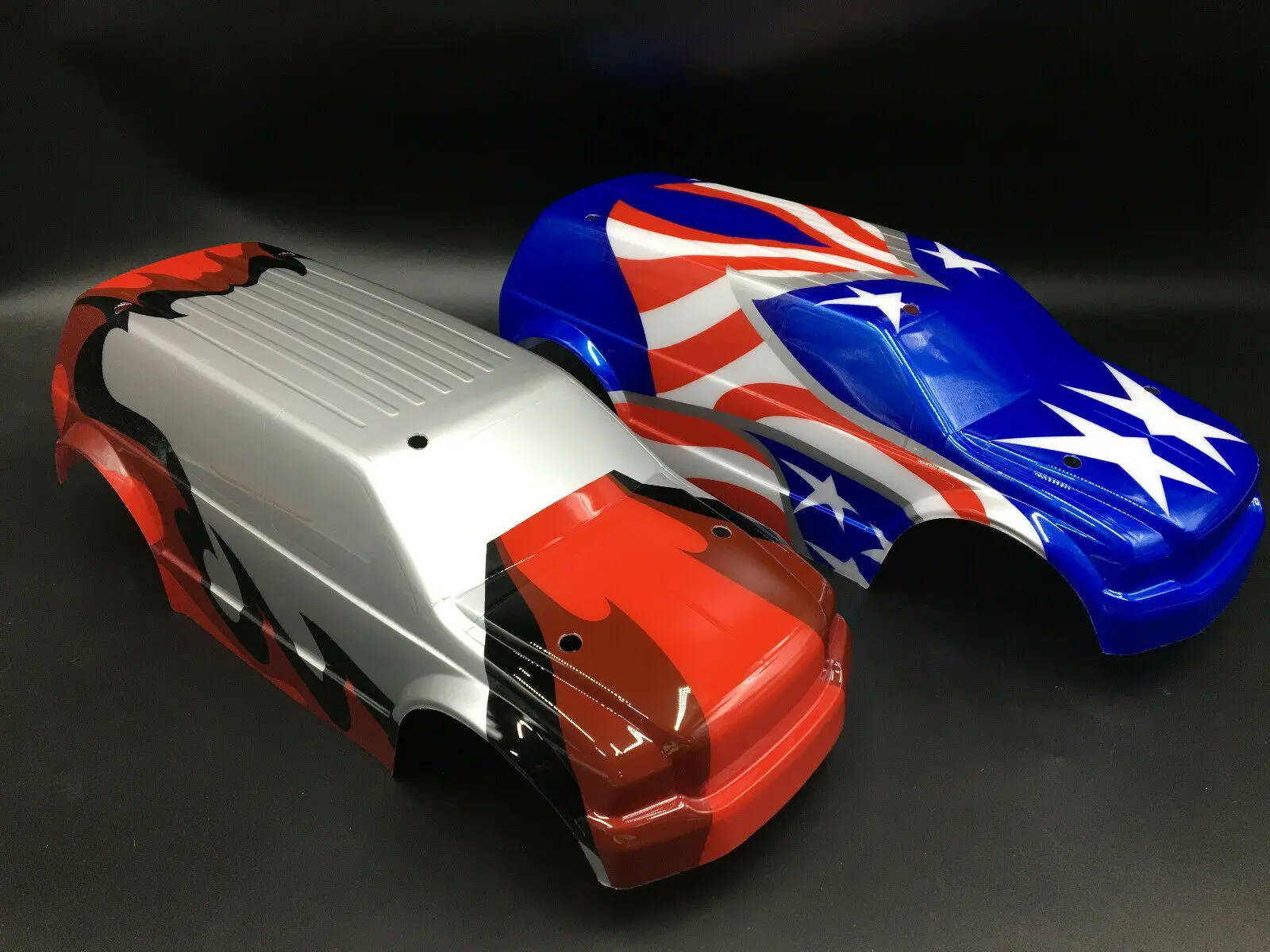 Для HPI tamiya axial 1/8 1/10 RC автомобиль грузовик кузов 1:8 PC корпус спрей краска 2 шт