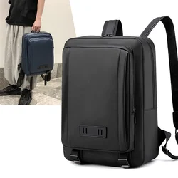 Novo negócio mochila moda tendência saco de computador grande capacidade mochila simples estudante