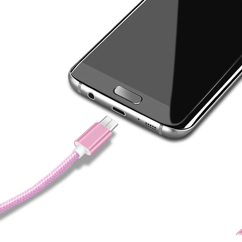 Популярный кабель usb type-C для samsung S10 S9 S8 A50 Xiaomi Redmi Note 7, быстрая зарядка, USB-C зарядное устройство для мобильного телефона, кабель USBC type-C