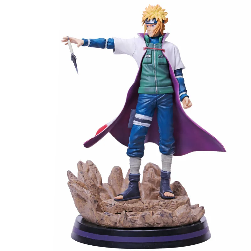 

Anime Shippuden Namikaze Minato Statue PVC Action Figure Collection Model Kids Toys Doll Gift 28cm
