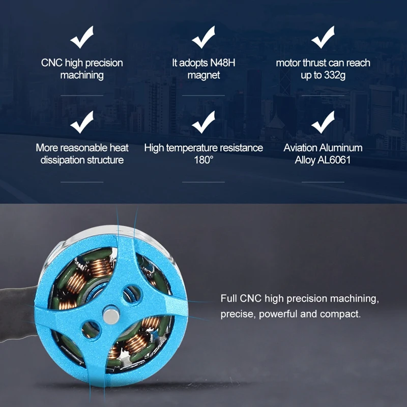 FFYY-HGLTECH пламени HF1106 6000KV бесщеточный двигатель