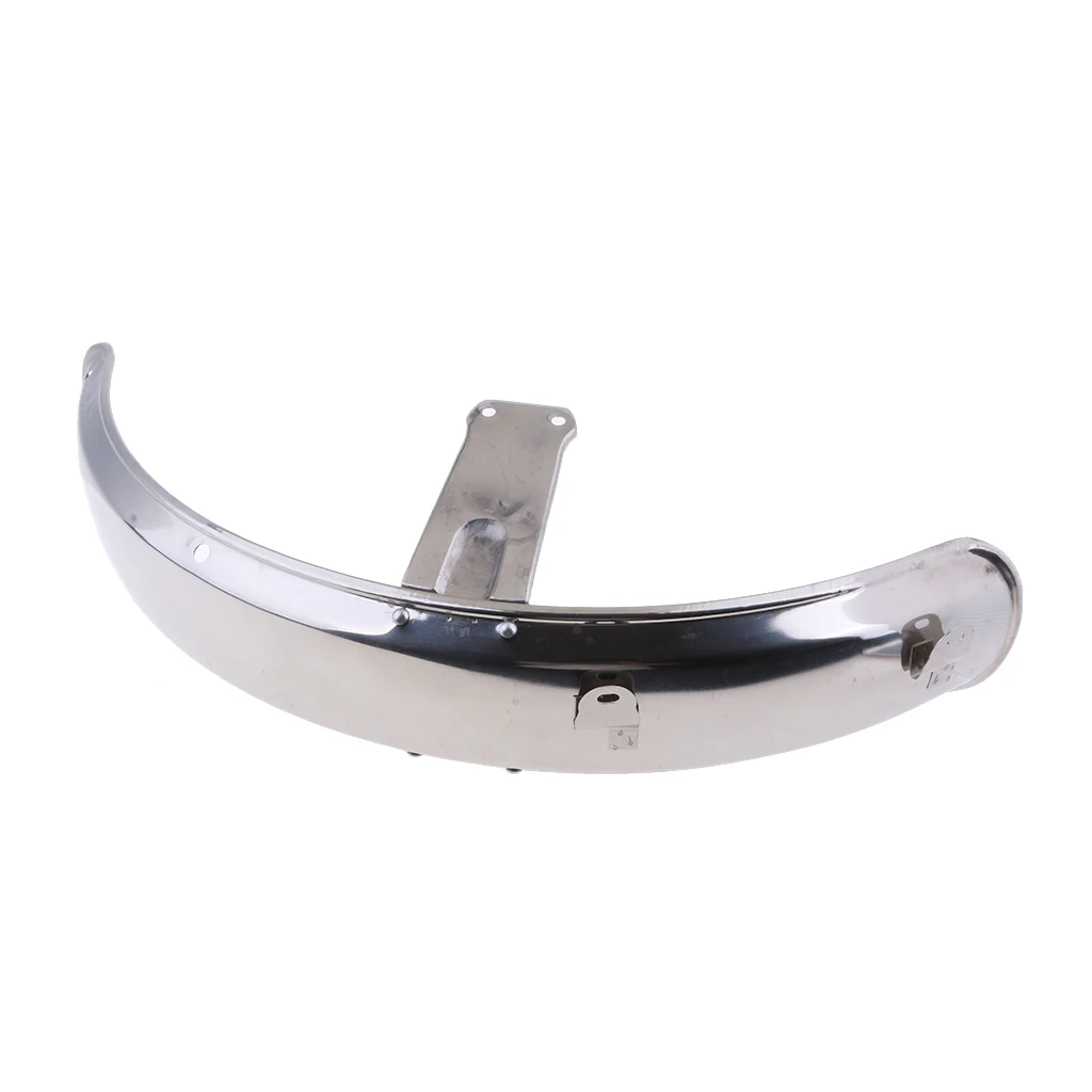 Chrome Plating Metal Front Mud Sand Fender Motorcycle Splash Guard for DY100