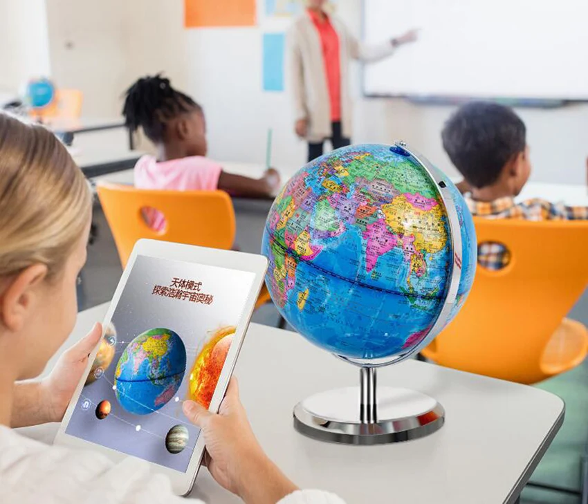20 см Глобус мира, географическая карта, обучающая игрушка для рабочего стола, украшение для дома, офиса, помощь, миниатюрные, подарок для