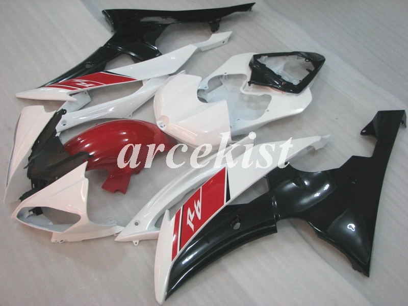ABS литья под давлением Обтекатели комплект подходит для YAMAHA YZF-R6 2008- 08 09 10 11 12 13 14 15 16 Кузов Набор глянцевый синий