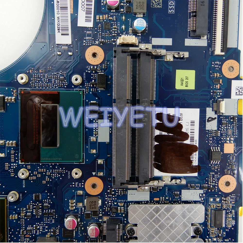 Finest  N551JW/N551JM Motherboard i7-4720CPU GTX960M For ASUS G551JW N551JW G551J N551J Laptop Motherboard 