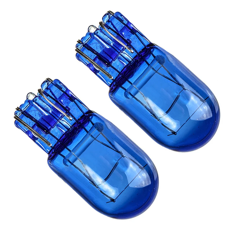 2 x W21 5 Вт T20 580 двойная нить Sidelight 7443 Супер Белый Ксеноновые лампы 6000k