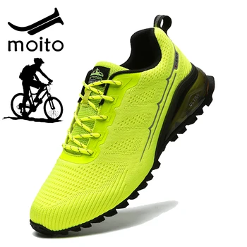 Zapatos de ciclismo impermeables para hombre, Zapatillas para ciclismo de montaña o de carretera, informales, antideslizantes, para invierno
