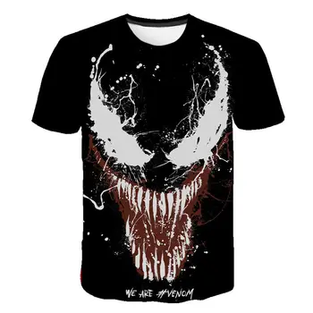 

2020 T Shirt Men Women Newest Marvel Venom T-shirt 3D Printed Cool Tees Casual Venom Boy Girl Children's Short Sleeve Tops