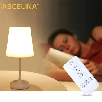 

ASCELINA New LED Eeading Eye Protection Desk Lamps Touch Dimmable USB Charging Remote Control Desk Lamp Lighting Night Lights
