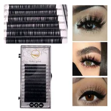 7~12mm MIX Individual Eyelash extensions false lashes naturally-artificial premium faux mink eyelashes Makeup Beauty