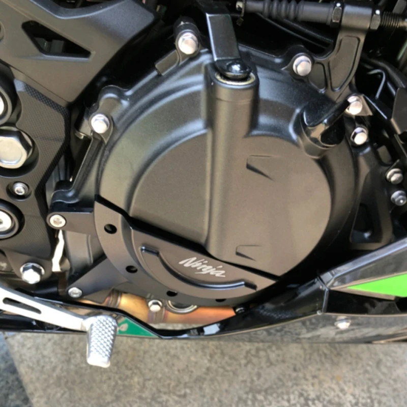 NINJA400&Z400 Motor Engine Guard Side Stator Case Guard Protector Cover (18)