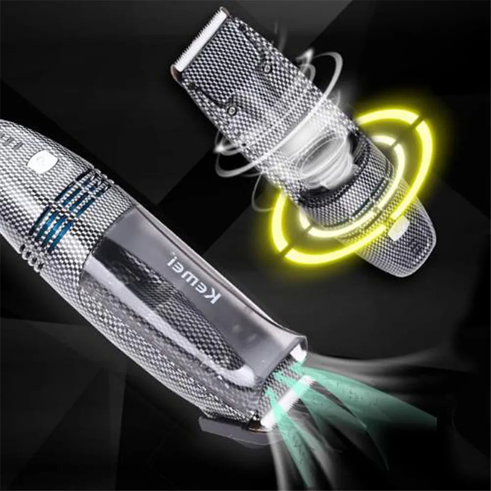 Kemei Automatic Hair Suck Clipper Professional Baby Vacuum Hair Clipper Electric Cordless child Hair Trimmer Haircut Machine